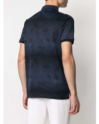 Corneliani Jacquard Cotton Polo Shirt