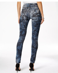 Calvin Klein Jeans Camo Blue Wash Skinny Jeggings