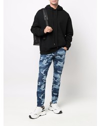 DSQUARED2 Camouflage Print Skinny Jeans