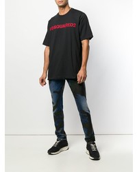 DSQUARED2 Camouflage Skater Jeans