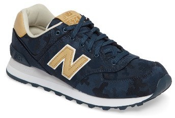A bordo fondo de pantalla ventajoso New Balance 574 Camo Sneaker, $79 | Nordstrom | Lookastic.com