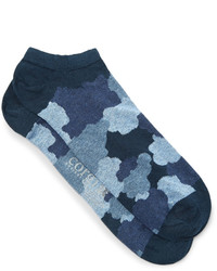 Corgi Camouflage Print Cotton Blend Socks