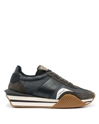Tom Ford Camouflage Pattern Low Top Sneakers
