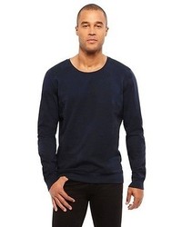 Navy Camouflage Sweater