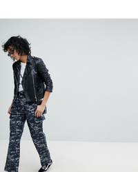 Reclaimed Vintage Revived Military Trousers In Pixel Camo