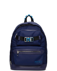 Kenzo Blue Link Backpack