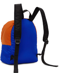 Marni Blue Orange Colorblock Backpack