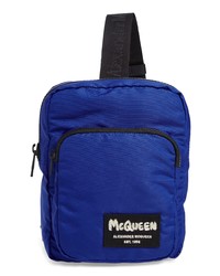 Alexander McQueen Graffiti Tag Crossbody Camera Bag