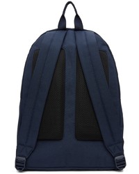 Lacoste Navy Canvas Small Neocroc Backpack