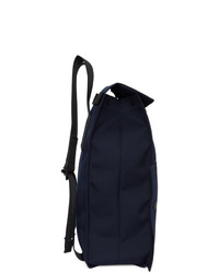 Issey Miyake Men Navy Flat Bag Backpack