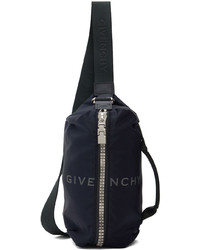 Givenchy Navy G Zip Bum Pouch