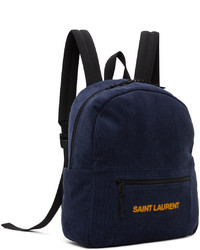 Saint Laurent Navy Nuxx Backpack