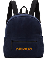 Saint Laurent Navy Nuxx Backpack