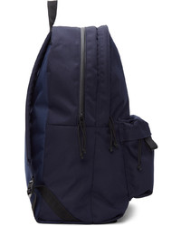 N. Hoolywood Navy Porter Edition Canvas Large Backpack