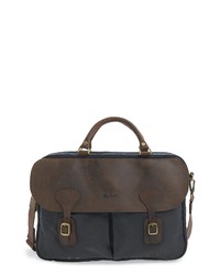 Barbour Waxed Canvas Briefcase