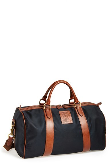 Polo Ralph Lauren Nylon Leather Duffel Bag | Where to buy & how to wear