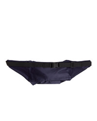 Opening Ceremony Navy Satin Classic Fanny Pack