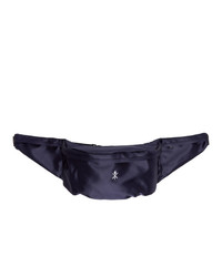 Opening Ceremony Navy Satin Classic Fanny Pack