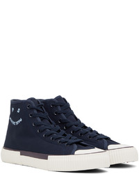 Ps By Paul Smith Navy Kibby Sneakers