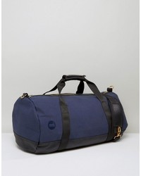 Mi-Pac Canvas Tumbled Carryall In Navy Black