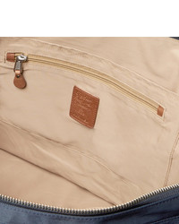 J.Crew Harwick Leather Trimmed Canvas Holdall