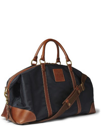 Polo Ralph Lauren Leather Trimmed Canvas Holdall