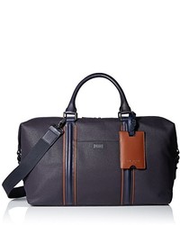 Ted Baker Canvas And Leather Holdall Bag
