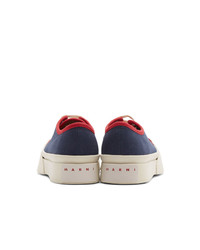 Marni Blue And Red Pablo Sneakers