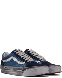 Vans Blue Og Old Skool Lx Sneakers