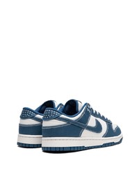 Nike Dunk Low Shashiko Industrial Blue Sneakers