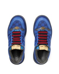 Gucci Gg Canvas Lace Up Sneakers