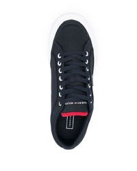 Tommy Hilfiger Logo Tag Lace Up Sneakers