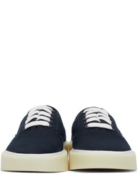 Fear Of God Navy Canvas 101 Backless Sneakers