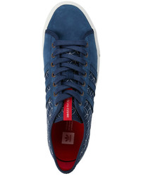 adidas Navy White Matchcourt Rx Ltd Low Top Sneakers