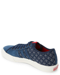 adidas Navy White Matchcourt Rx Ltd Low Top Sneakers