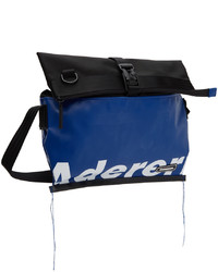 Ader Error Blue Trace Roll Messenger Bag
