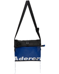 Ader Error Blue Trace Roll Messenger Bag