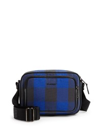 Burberry Paddy Check Canvas Crossbody Bag In Oceanic Blue At Nordstrom