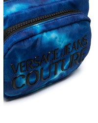 VERSACE JEANS COUTURE Tie Dye Branded Messenger Bag