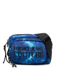 VERSACE JEANS COUTURE Tie Dye Branded Messenger Bag