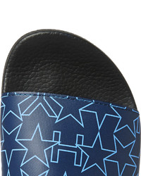 Givenchy Star Print Coated Canvas Sandals