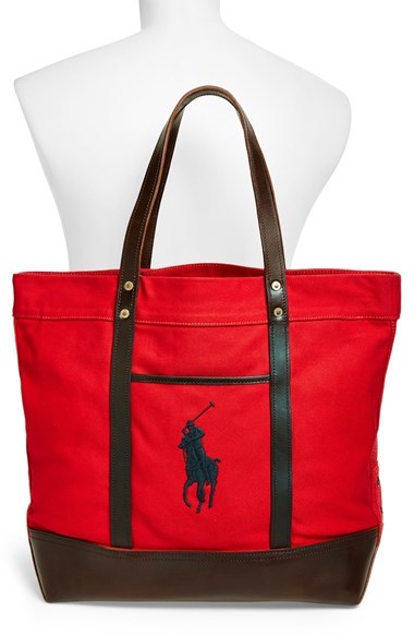 Polo Ralph Lauren Canvas Tote Bag, $298, Nordstrom