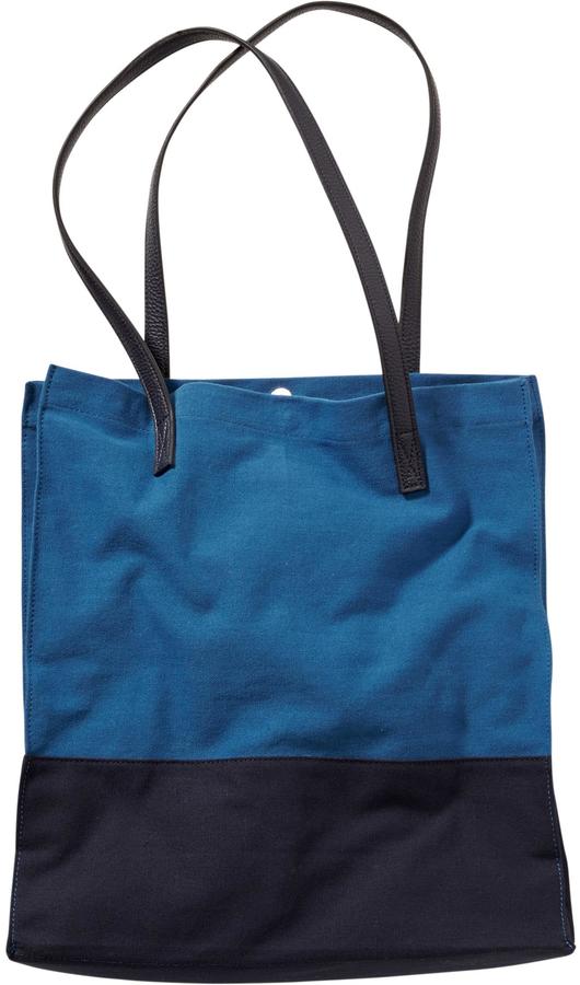 Navy Canvas Tote Bag — Café Integral