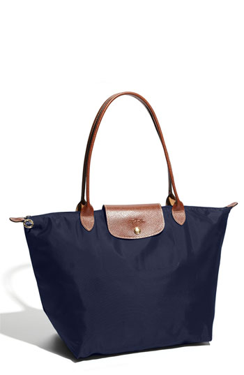 Longchamp Le Pliage Large Tote New Navy, $145 | Nordstrom | Lookastic