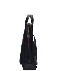 Paul Smith Navy Canvas Tote