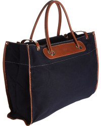 Tramontano Rolled Tote Blue