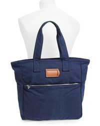Marc by Marc Jacobs Take Us Homme Square Canvas Tote