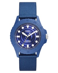 Fossil Tide Solar Textile Watch