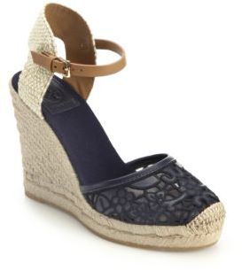 Tory Burch Search Results Lucis Lace Espadrille Wedge Sandals, $250 | Saks  Fifth Avenue | Lookastic