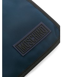 Moschino Two Tone Logo Clutch Bag